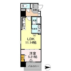 TWIN TOWERS AZUKIの物件間取画像